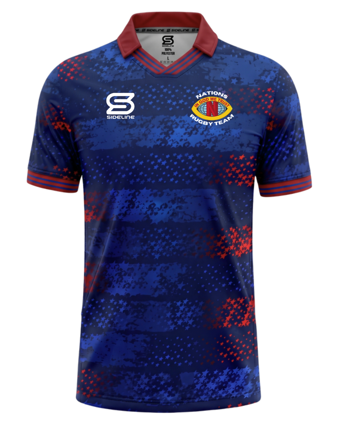 2026 Nations Rugby Supporters Rugby Jersey