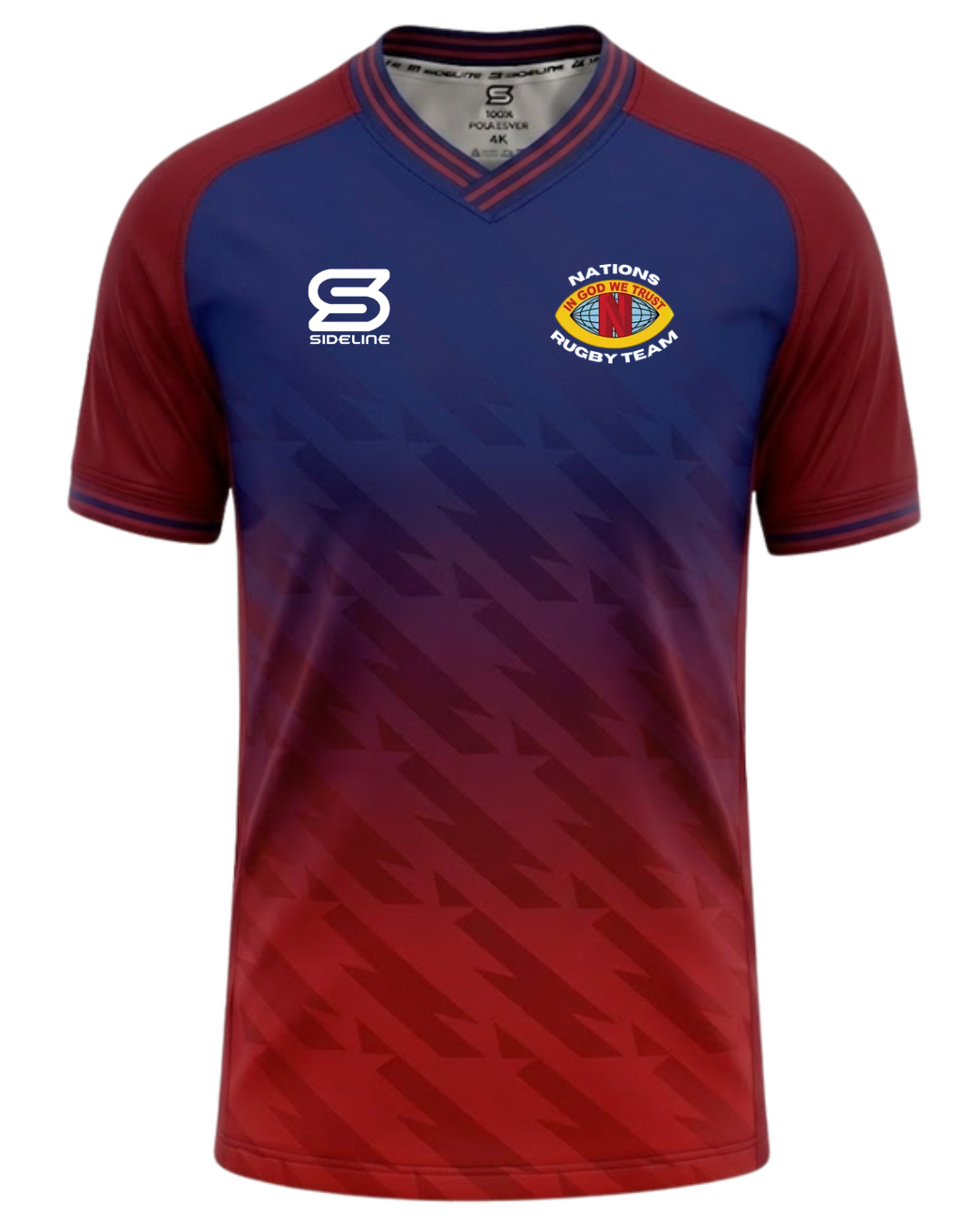 2026 Nations Rugby Supporters Dri-Fit Tee