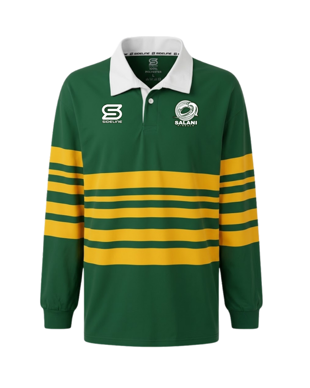 Pineula Salani long sleeve rugby jersey front