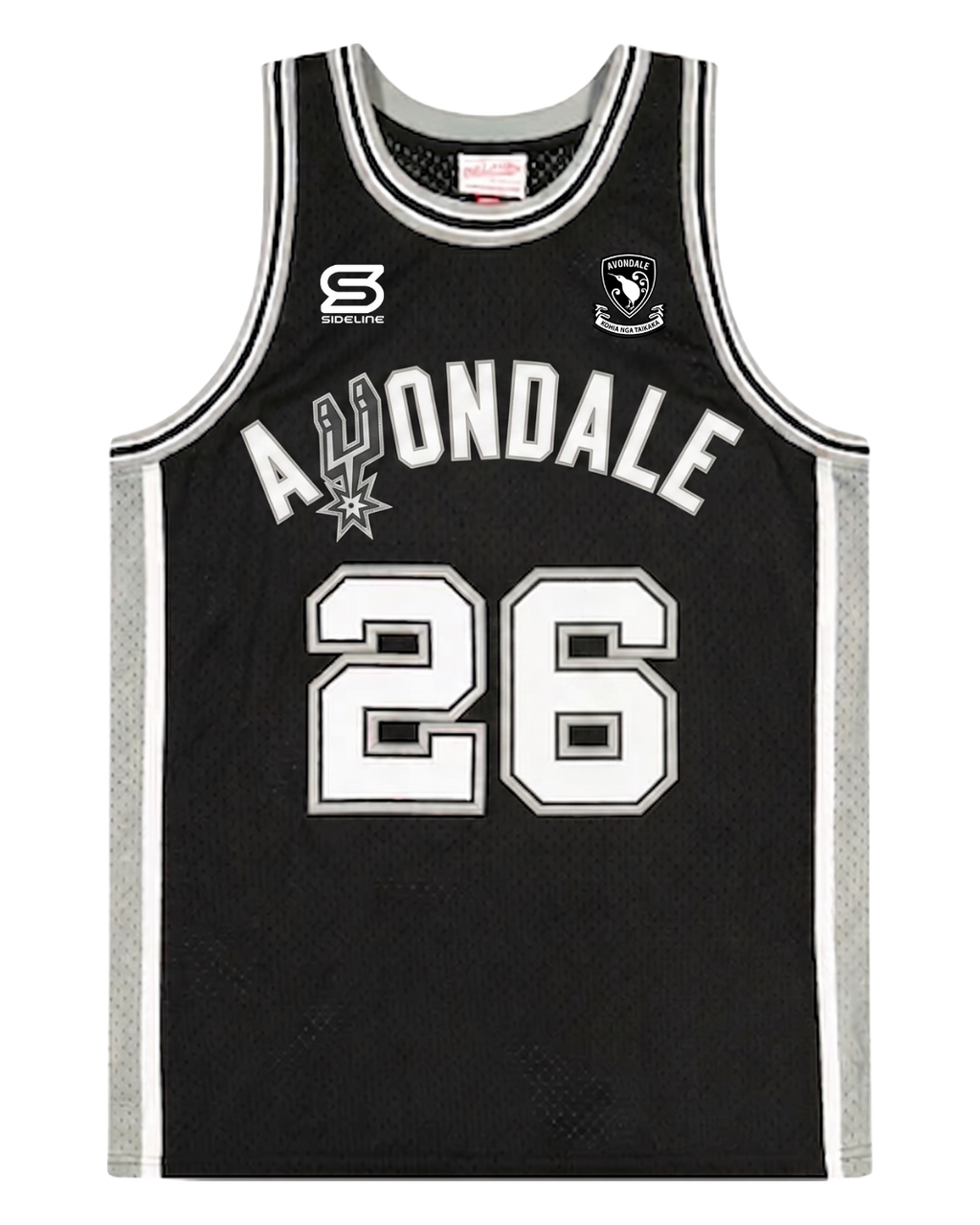2026 Avondale Rugby Basketball Singlet