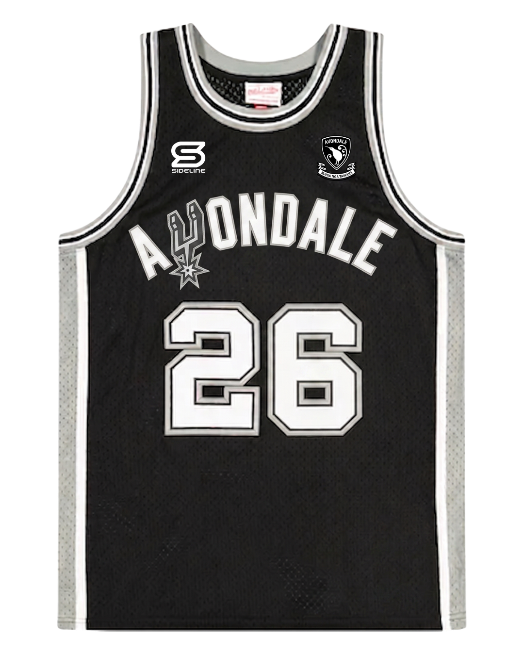 2026 Avondale Rugby Basketball Singlet