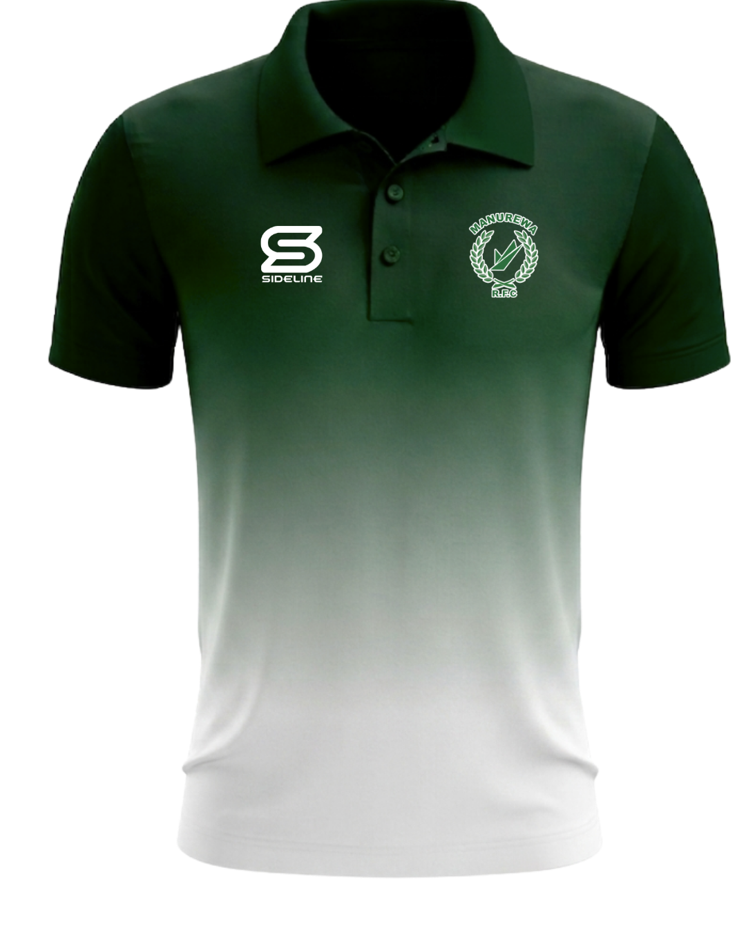 2026 Manurewa RFC Div 3 Rugby Polo Front