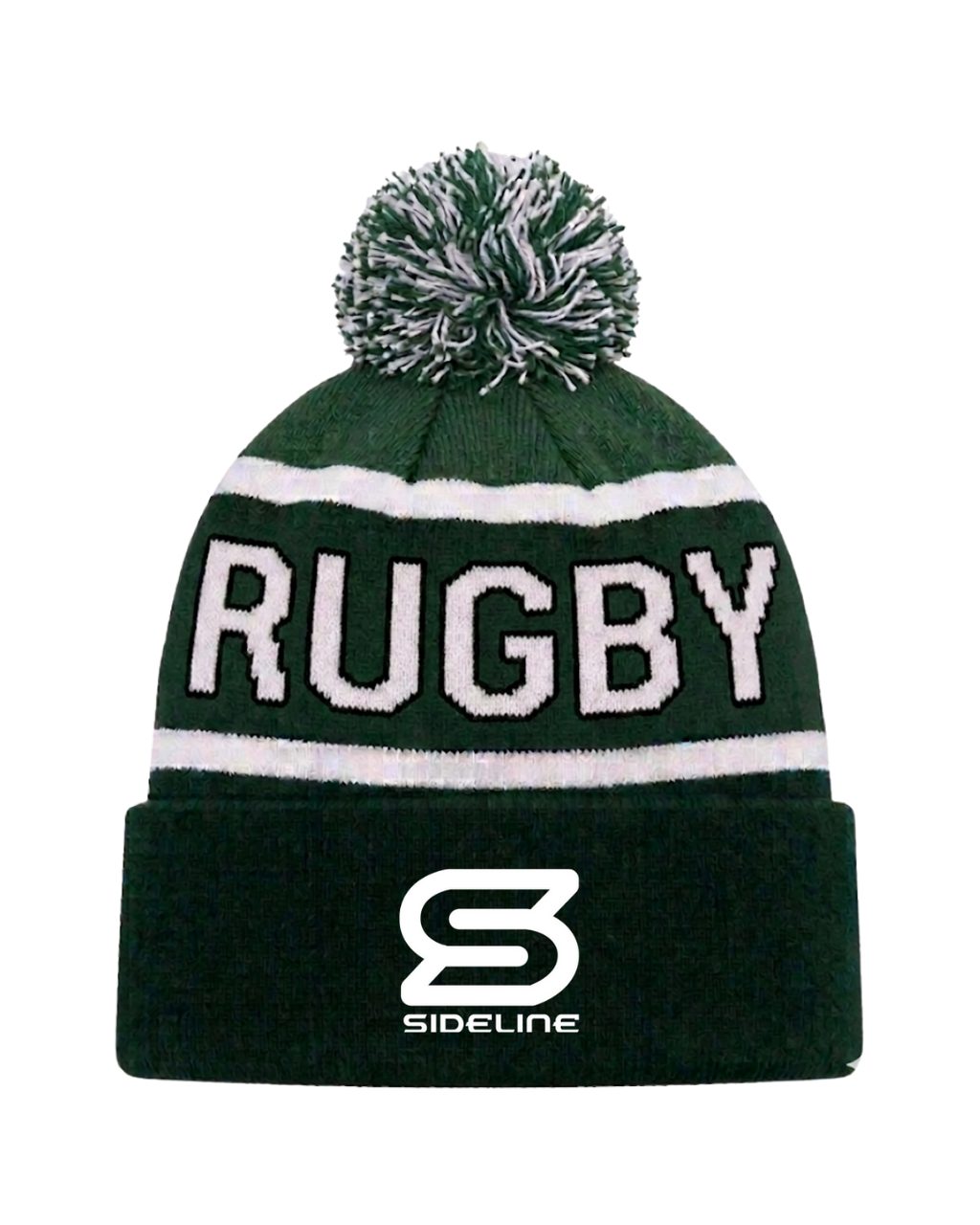2026 Manurewa RFC Div 3 Rugby Pompom Beanie Back