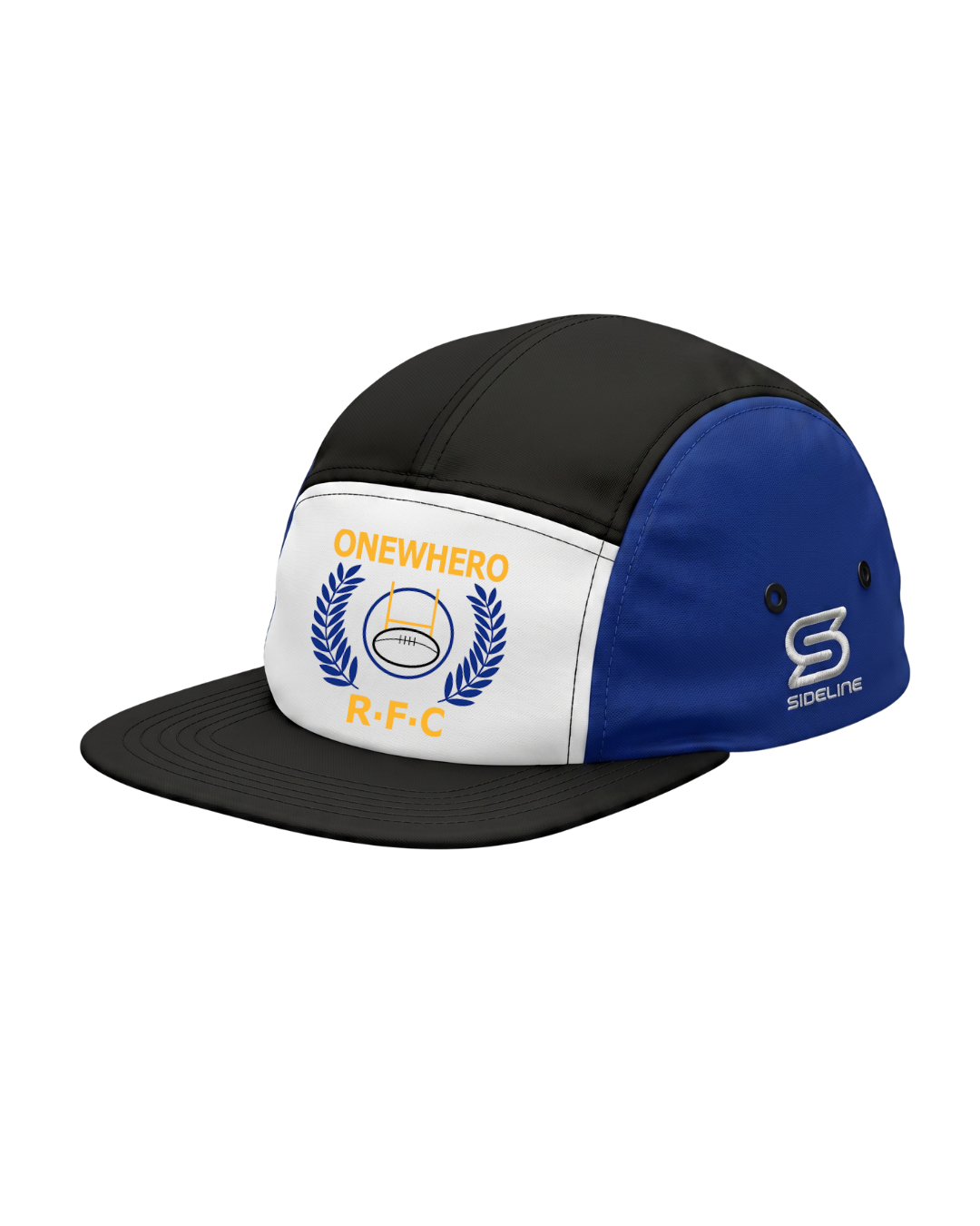 2026 Onewhero Rugby 5 Panel cap Front
