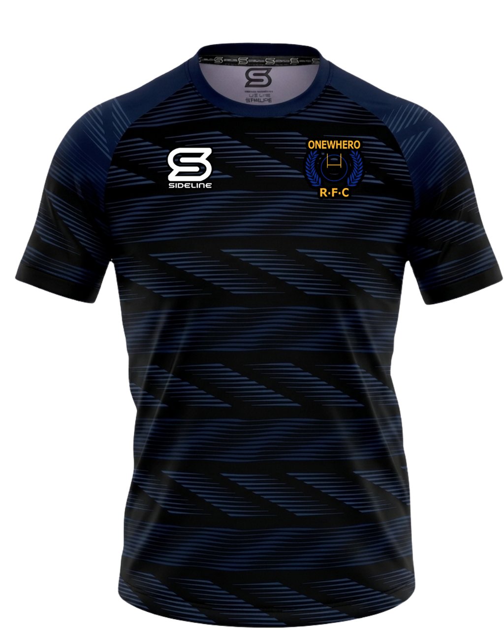 2026 Onewhero Rugby Tee Front