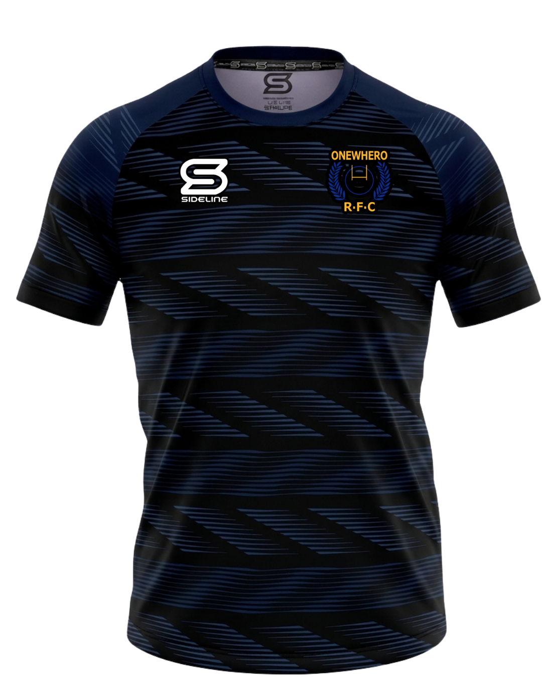 2026 Onewhero Rugby Tee Front
