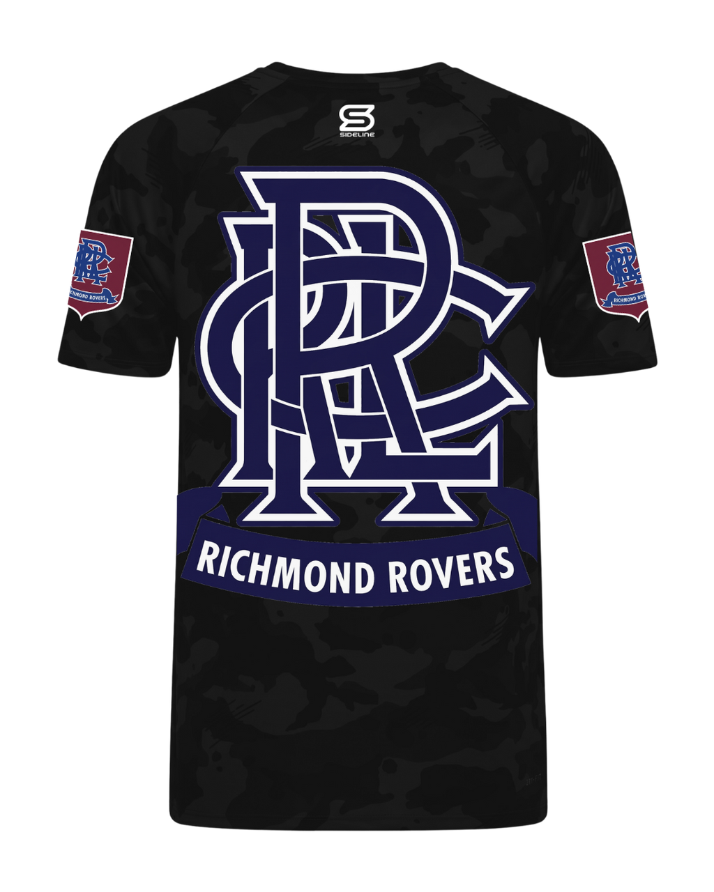 2026 Richmond Rovers Senior As Dri Fit Tee Black