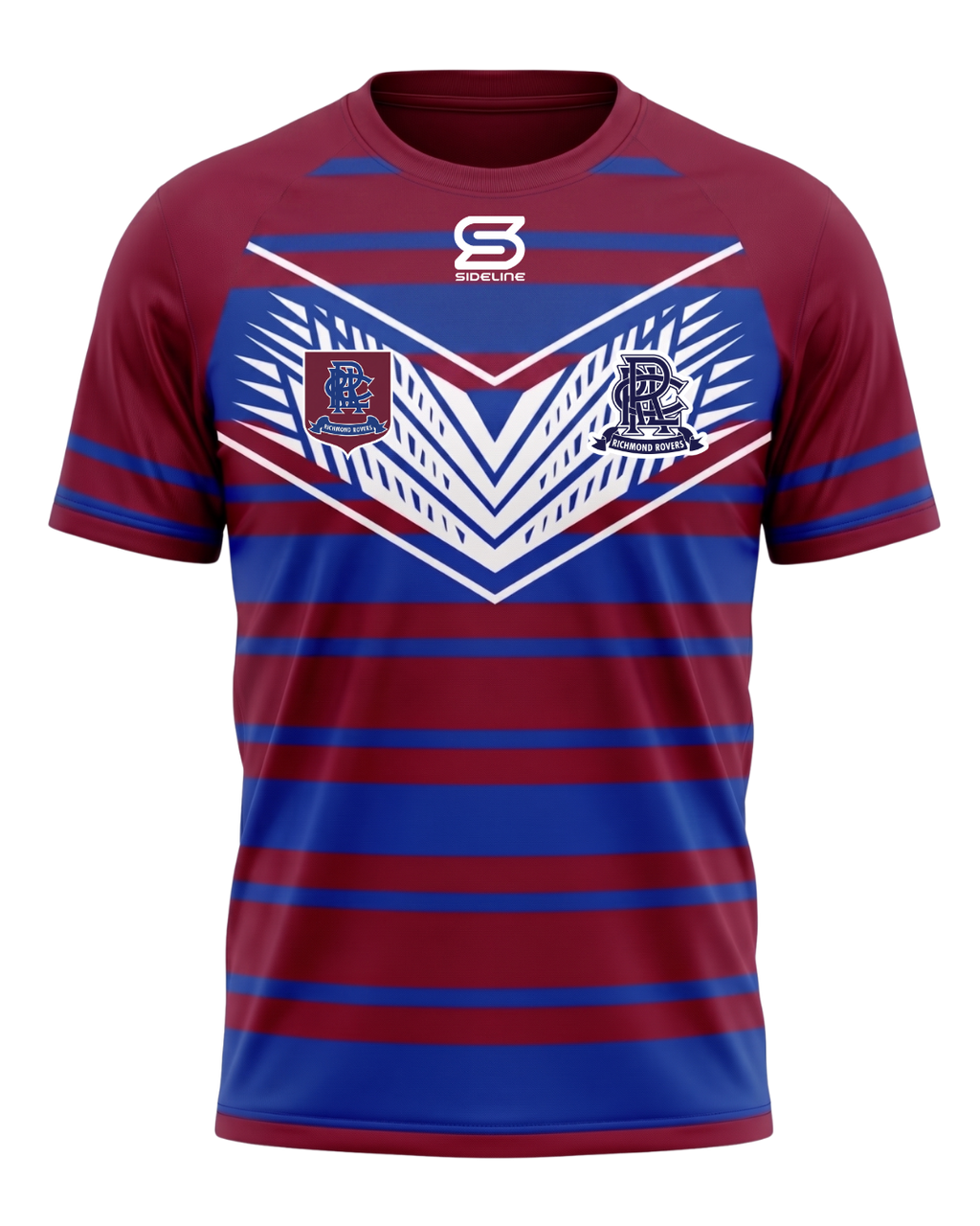 2026 Richmond Rovers Senior As Dri Fit Tee Maroon