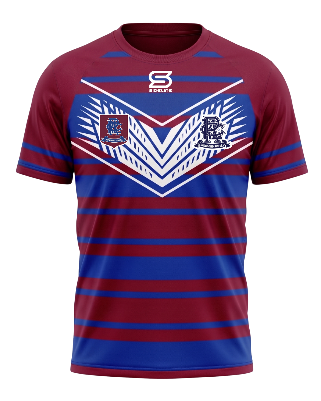 2026 Richmond Rovers Senior As Dri Fit Tee Maroon