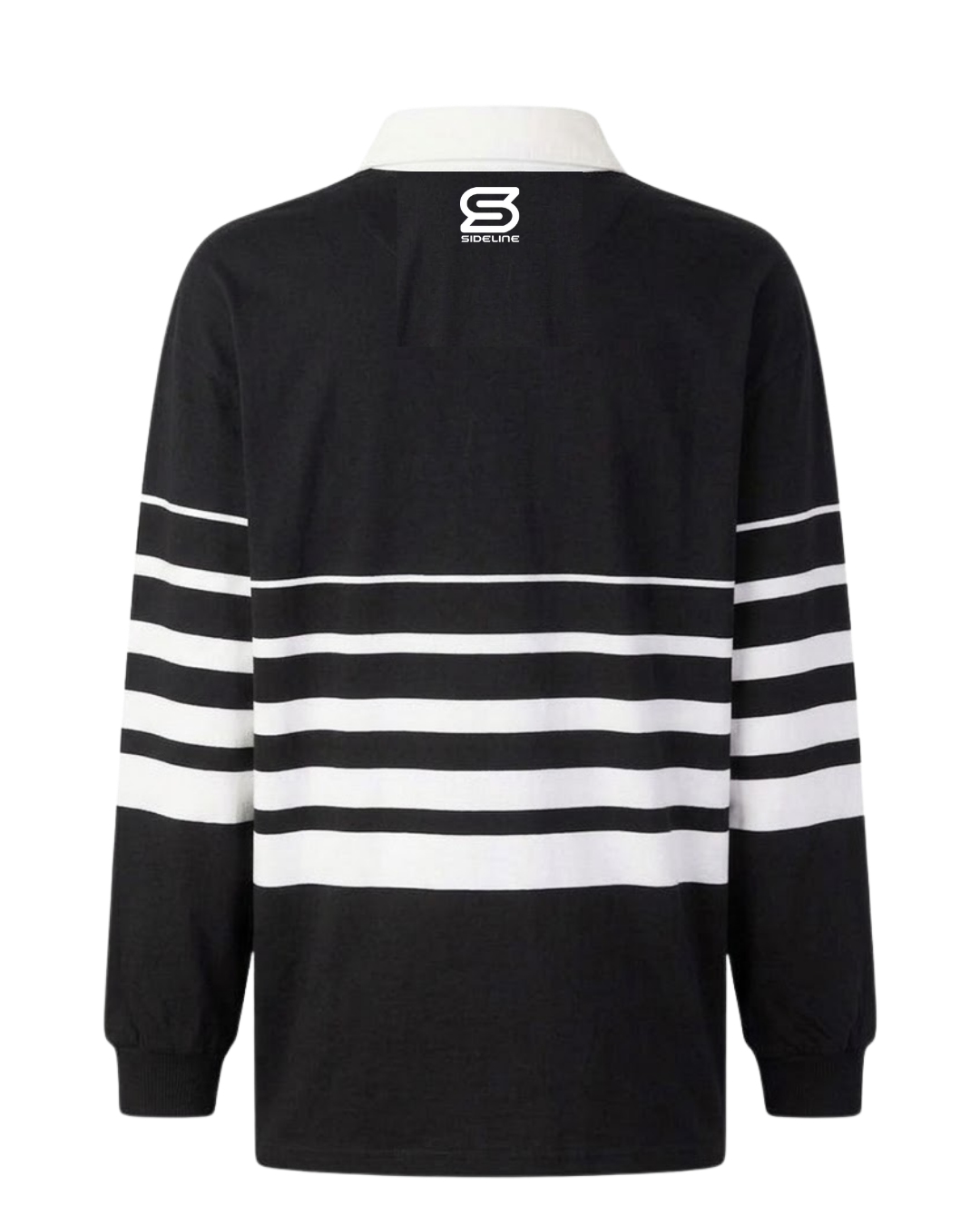 2026 Wesley College Rugby Supporters Long Sleeve Rugby Polo Back