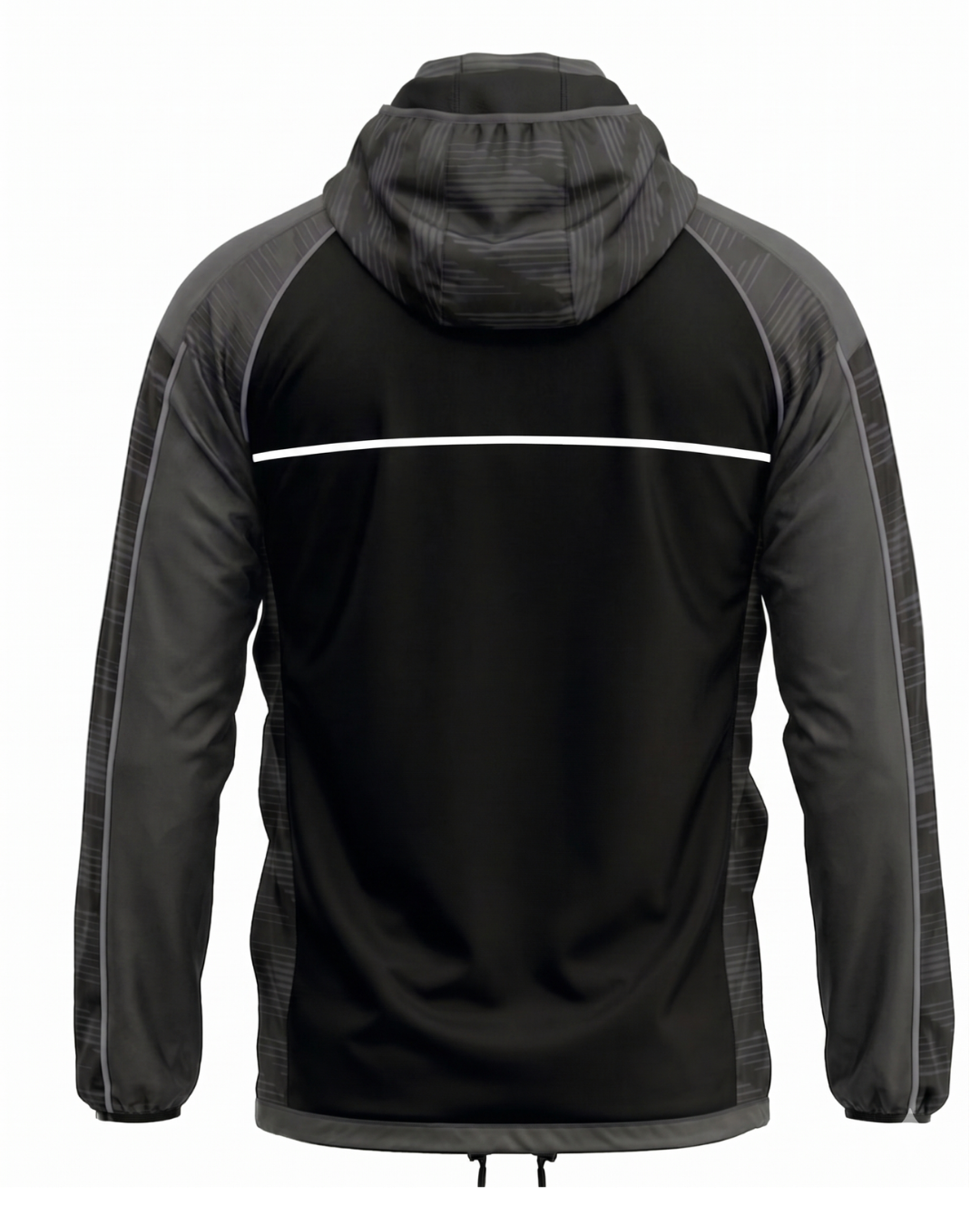 2026 Wesley College Rugby Supporters Windbreaker Jacket Back