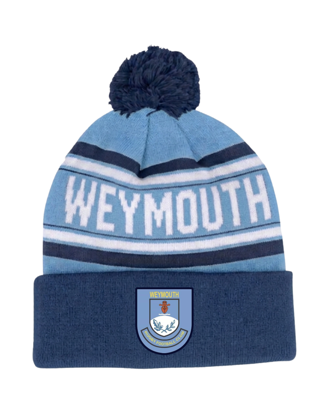 2026 Weymouth Rugby Pompom Beanie