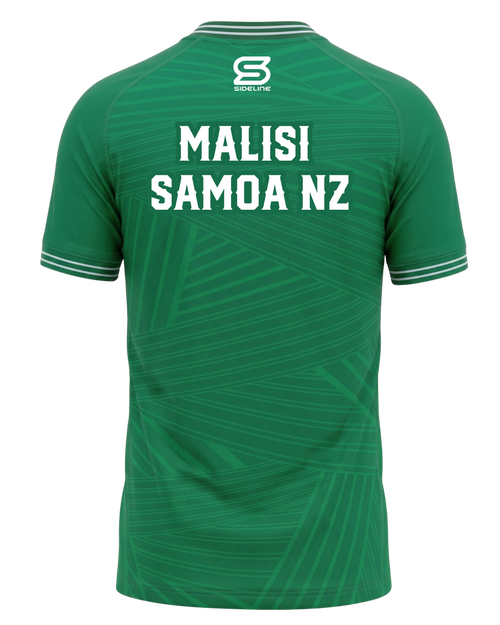2026 Malisi Samoa NZ Supporters Dri Fit Jersey - back