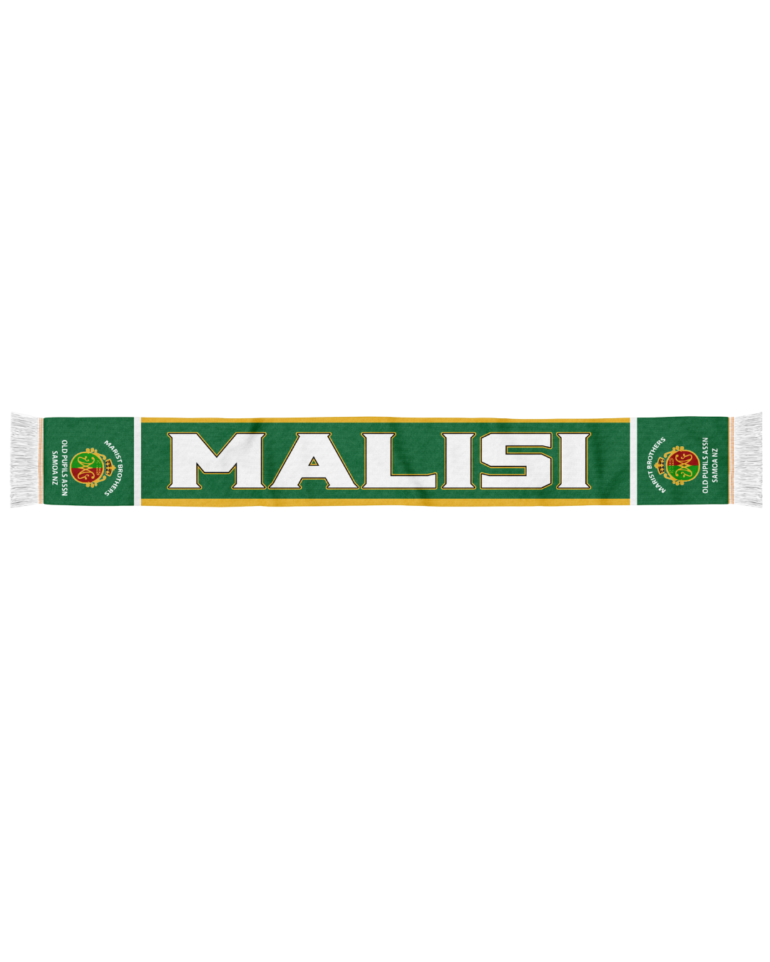 2026 Malisi Samoa NZ Supporters Scarf - flat