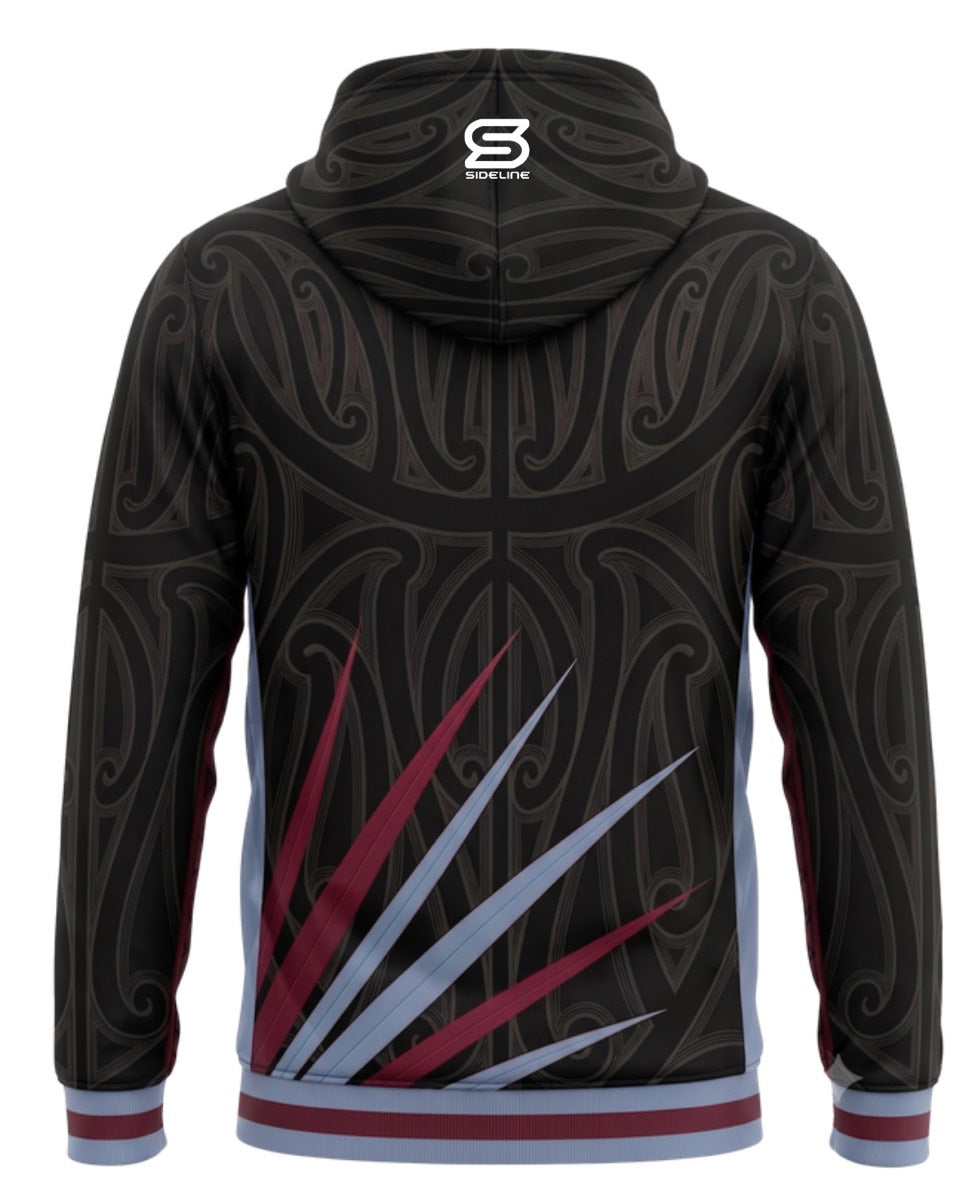 Te Whare O Te Rito pullover hoodie — back