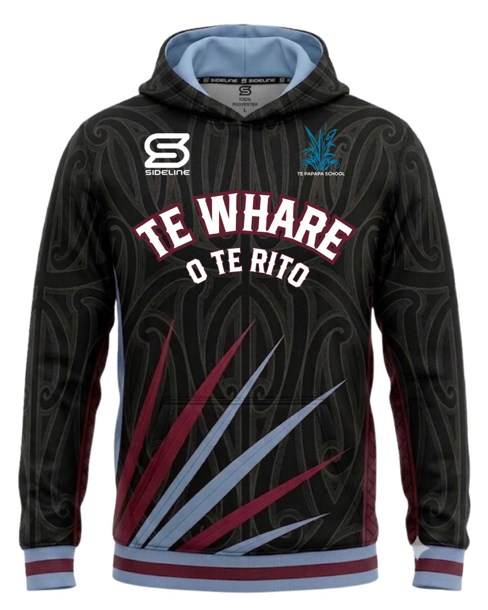 Te Whare O Te Rito pullover hoodie — front